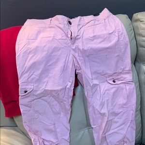 Tommy Hilfiger pink capris size 12